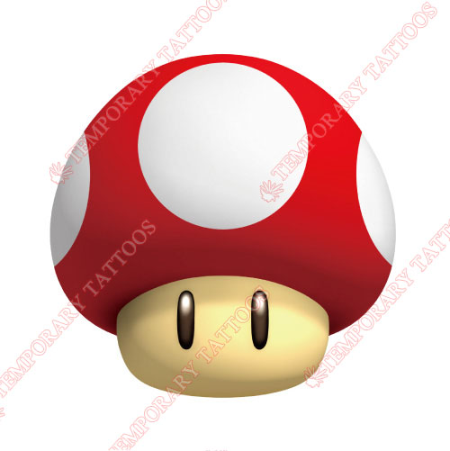 Mario Customize Temporary Tattoos Stickers NO.1356